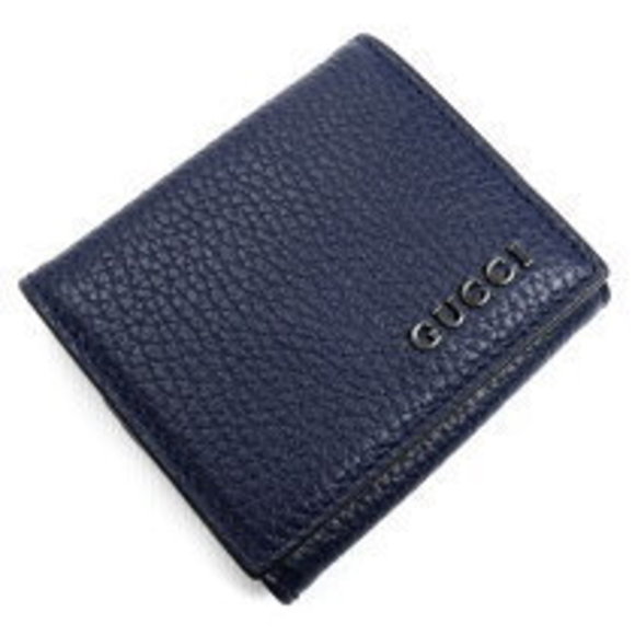Gucci Navy Blue Coin Case - Picture 1 of 5